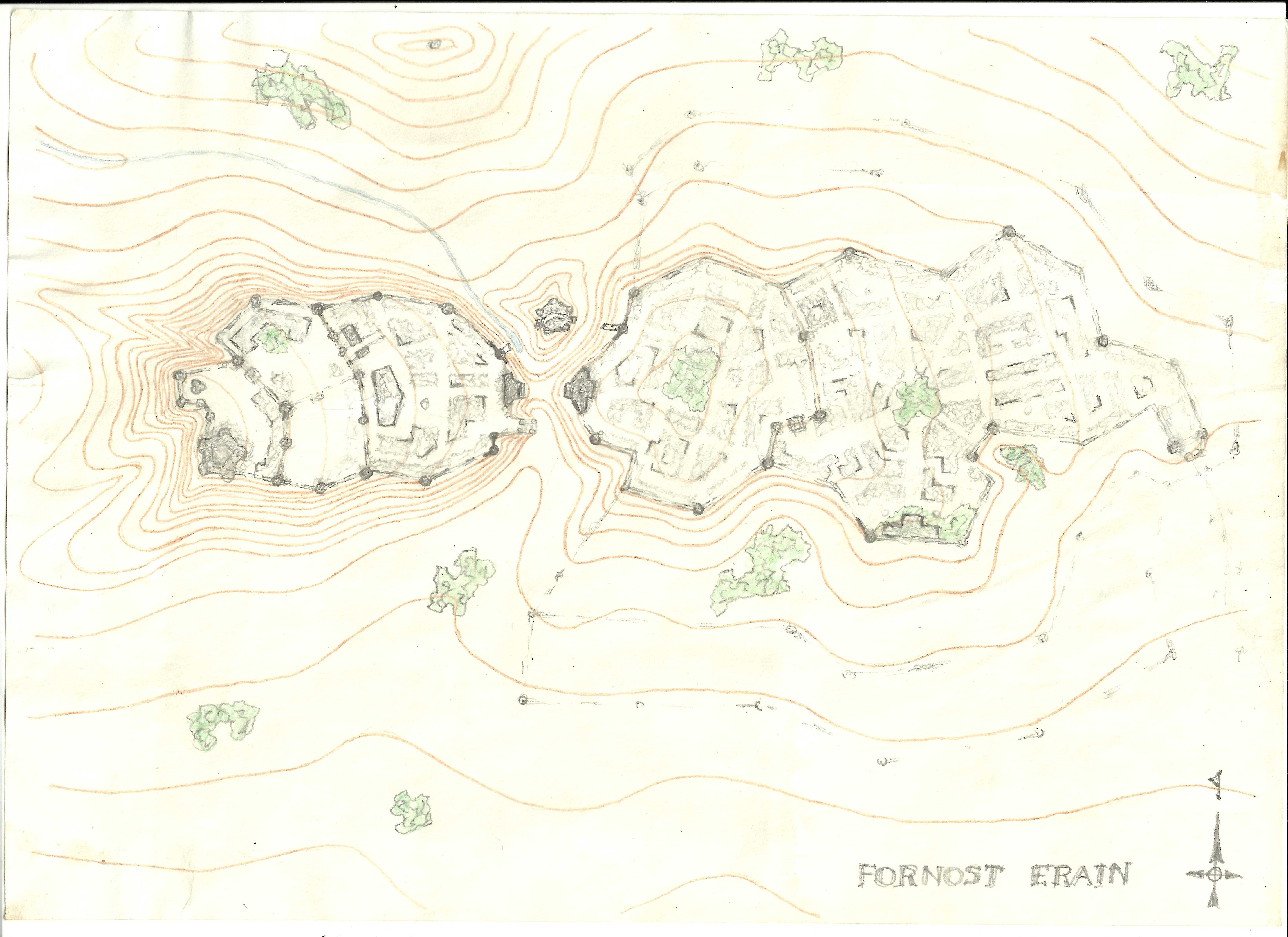 Fornost Erain - ukad ruin po upadku Arnoru