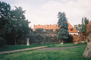 Toru - Zamek Krzyacki - Mury Zamku